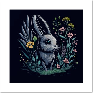 Cute Bunny Posters and Art